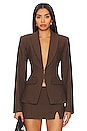 view 1 of 4 Mireia Tailored Jacket in Brown