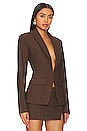 view 2 of 4 Mireia Tailored Jacket in Brown