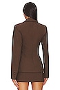 view 3 of 4 Mireia Tailored Jacket in Brown