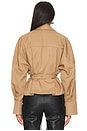 view 3 of 4 BLOUSON MARI in Dark Taupe