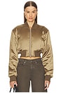 view 1 of 4 Maiara Bomber Jacket in Mushroom