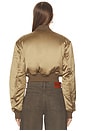 view 3 of 4 Maiara Bomber Jacket in Mushroom