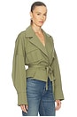view 3 of 5 Mari Jacket in Sage