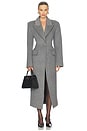 view 4 of 4 Mariela Coat in Charcoal Grey