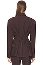 view 3 of 4 Rumi Jacket in Oxblood
