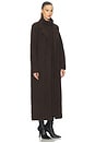 view 2 of 3 Jona Maxi Sweater Coat in Chocolate Brown