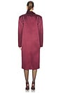 view 4 of 4 Haliee Coat in Oxblood