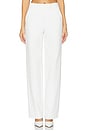 view 1 of 6 Enzie Pant in White