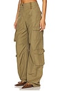 view 3 of 6 GIGI 팬츠 in Olive Green