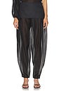 view 1 of 6 PANTALON EVELIA in Black