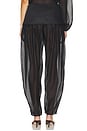 view 4 of 6 PANTALON EVELIA in Black
