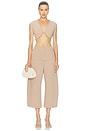 view 6 of 6 PANTALÓN EVA  in Beige