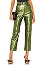 view 1 of 5 Sammy Leather Cargo Pant in Moss Green