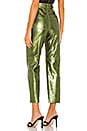 view 3 of 5 Sammy Leather Cargo Pant in Moss Green