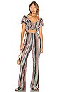 view 4 of 5 Jaggar Pant in Multi Stripe
