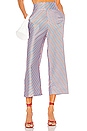 view 1 of 4 PANTALON CROPPED ANYA in Candy Stripe