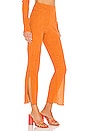view 3 of 5 Linez Pant in Sunset Orange