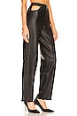 view 2 of 4 Jess Leather Pant in Black