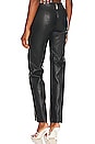 view 3 of 4 Cora Leather Pant in Black