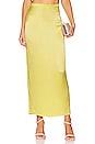 view 1 of 4 JUPE LONGUE SELINA in Lime