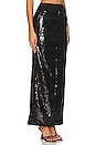 view 2 of 5 Venning Sequin Maxi Skirt in Black
