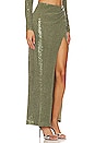 view 2 of 5 Martin Maxi Skirt in Olive Green