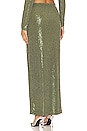 view 3 of 5 Martin Maxi Skirt in Olive Green