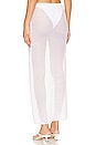 view 3 of 4 Anette Sheer Maxi Skirt in White