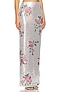 view 2 of 5 Pia Maxi Skirt in Silver Floral