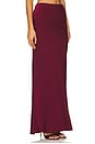 view 2 of 6 Hera Maxi Skirt in Oxblood Red