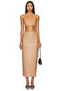 view 5 of 6 Bruna Maxi Skirt in Neutral