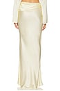 view 4 of 6 Enza Maxi Skirt in Butter Yellow