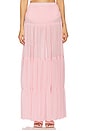 view 1 of 6 Yara Maxi Skirt in Baby Pink