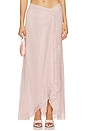 view 1 of 6 Roland Maxi Skirt in Dusty Pink