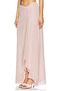 view 3 of 6 Roland Maxi Skirt in Dusty Pink