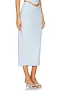 view 2 of 6 Lotta Midi Skirt in Barely Blue