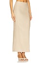view 2 of 6 Delanie Midi Skirt in Beige