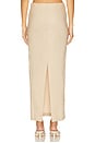 view 4 of 6 Delanie Midi Skirt in Beige