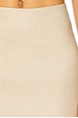 view 6 of 6 Delanie Midi Skirt in Beige