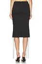 view 4 of 6 Yasmina Midi Skirt in Black