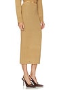 view 2 of 6 Costansa Midi Skirt in Dark Taupe