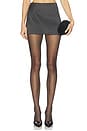 view 1 of 6 Solena Mini Skirt in Black