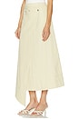 view 3 of 6 Ignacia Midi Skirt in Beige