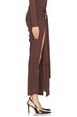 view 3 of 6 Nia Maxi Skirt in Chocolate Brown