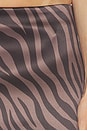 view 6 of 6 FALDA SELENA in Brown Zebra