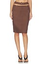 view 1 of 7 FALDA CORA  in Chocolate Brown