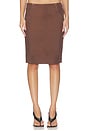 view 2 of 7 FALDA CORA  in Chocolate Brown