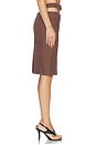 view 4 of 7 FALDA CORA  in Chocolate Brown