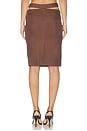 view 5 of 7 FALDA CORA  in Chocolate Brown