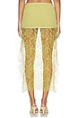 view 5 of 6 Sabrina Midi Skirt in Green